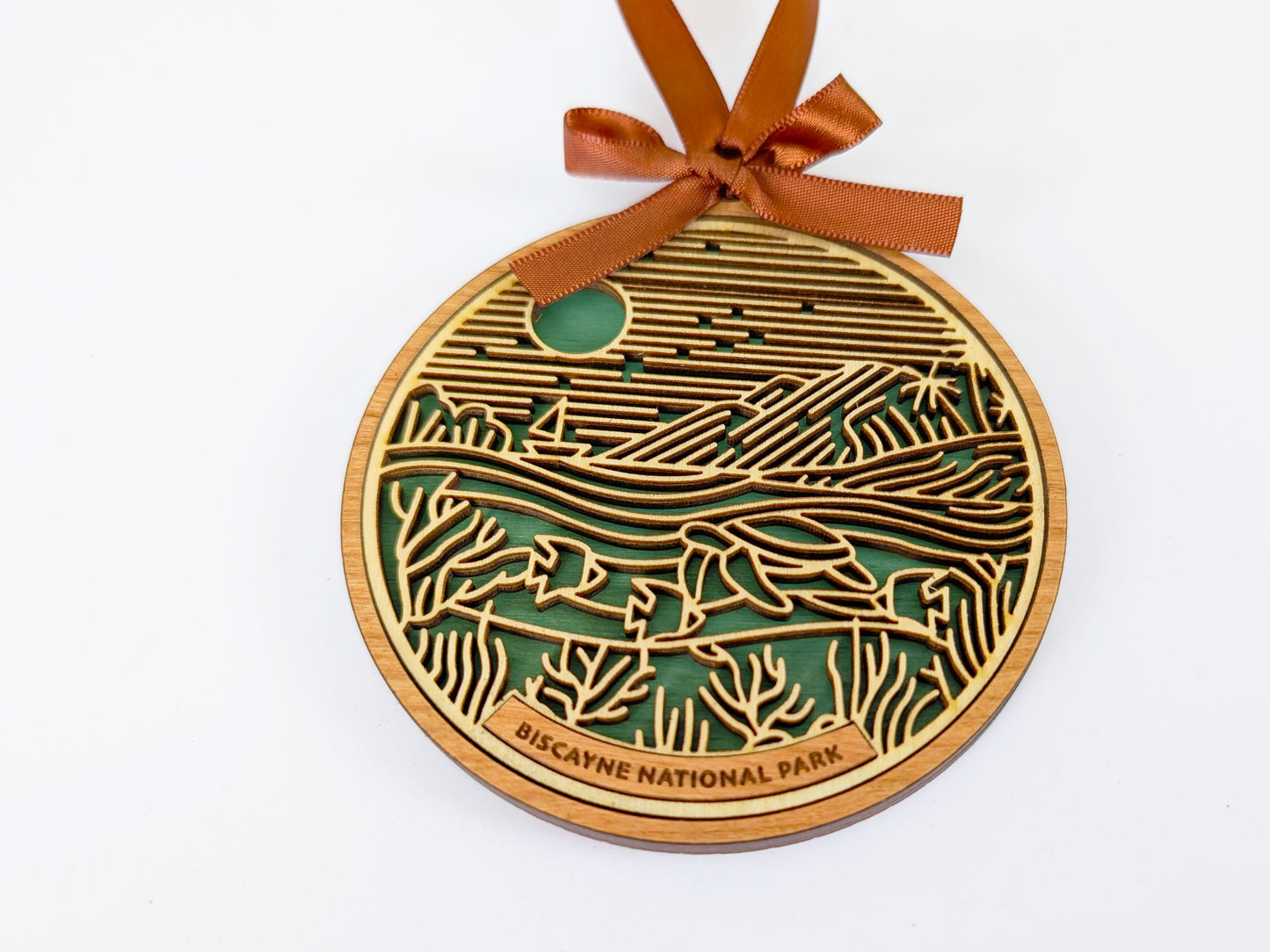 Biscayne national park ornament, Biscayne ornament, Biscayne souvenir, national park gifts, national park ornament, gift for hiker, Christmas gift