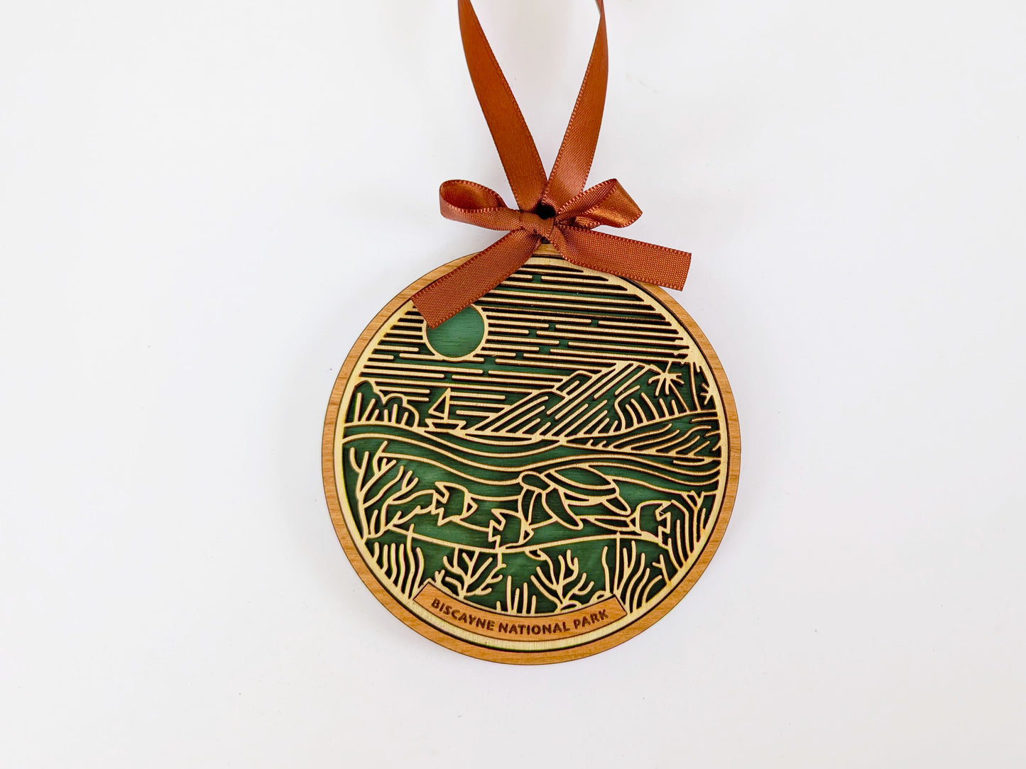 Biscayne national park ornament, Biscayne ornament, Biscayne souvenir, national park gifts, national park ornament, gift for hiker, Christmas gift