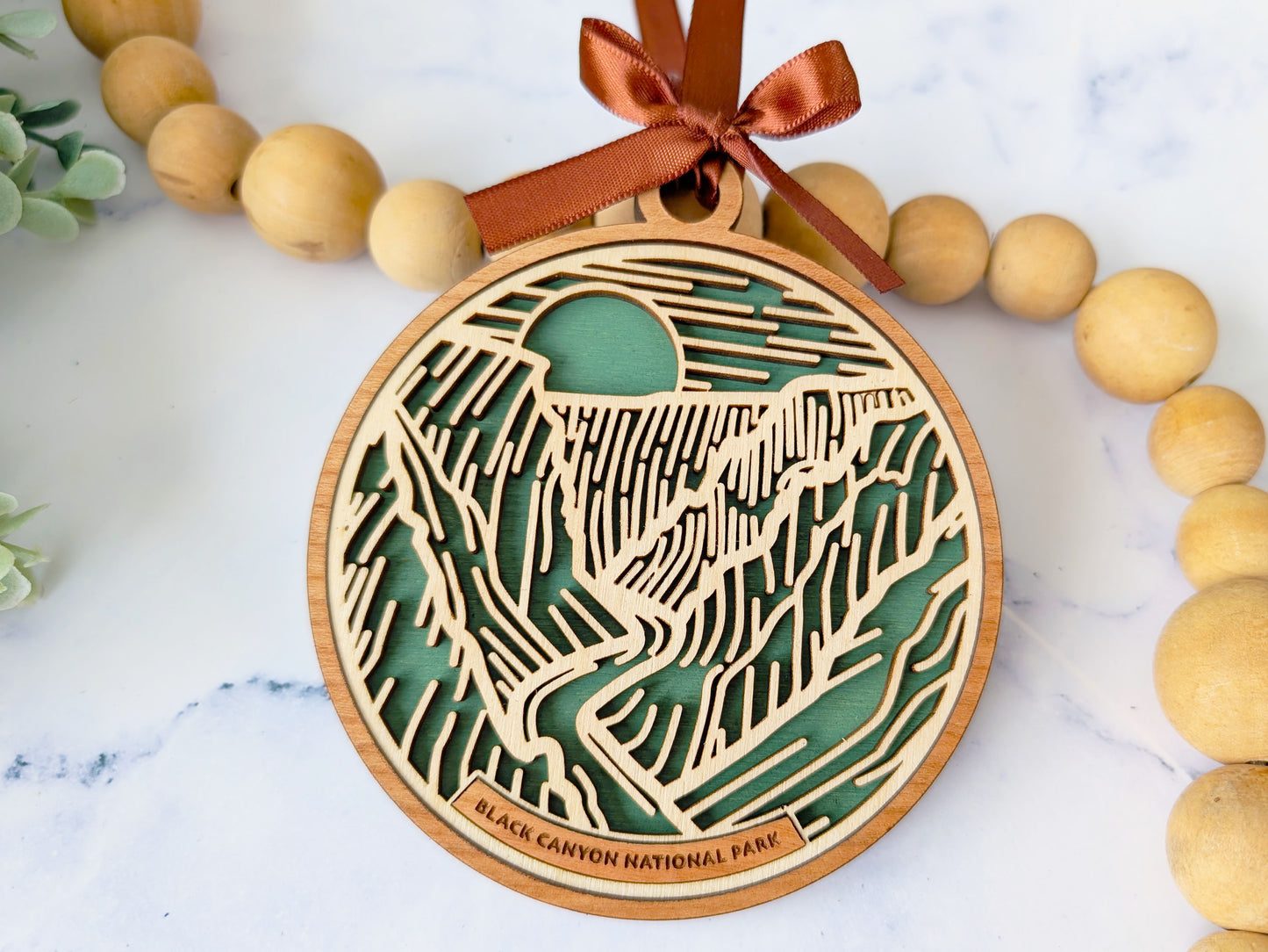 Black Canyon national park ornament, Black Canyon ornament, Black Canyon souvenir, national park gifts, national park ornament, gift for hiker, Christmas gift