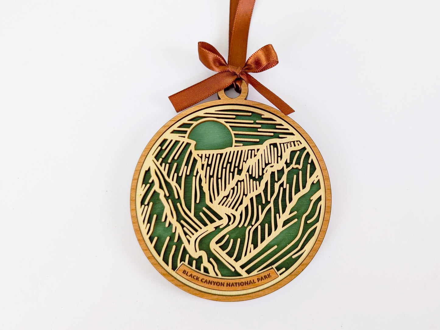 Black Canyon national park ornament, Black Canyon ornament, Black Canyon souvenir, national park gifts, national park ornament, gift for hiker, Christmas gift