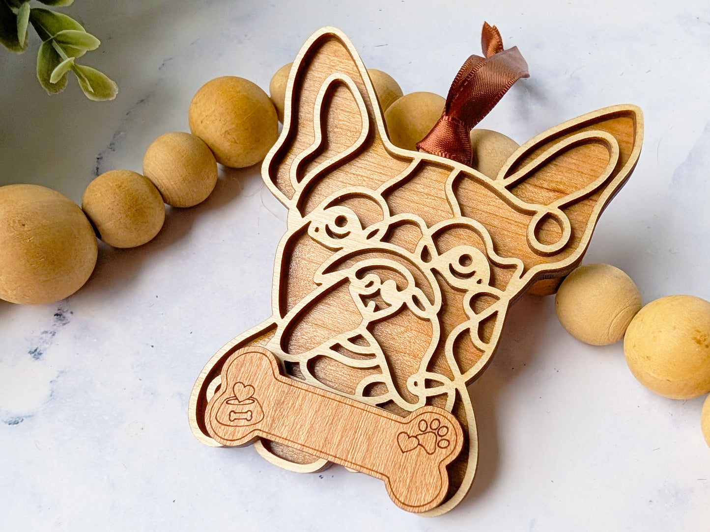 Boston Terrier Dog Ornament