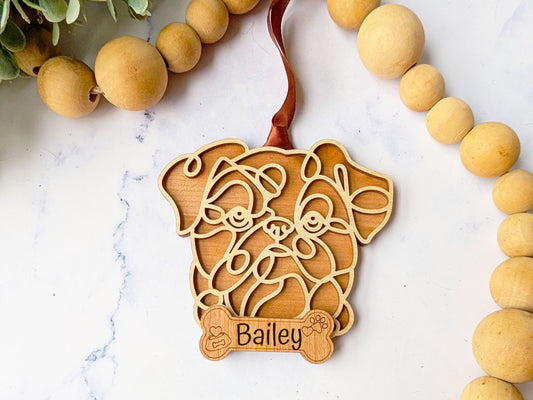 Brussels Griffon Dog Ornament