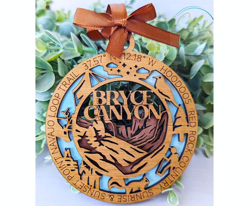 Bryce Canon national park ornament