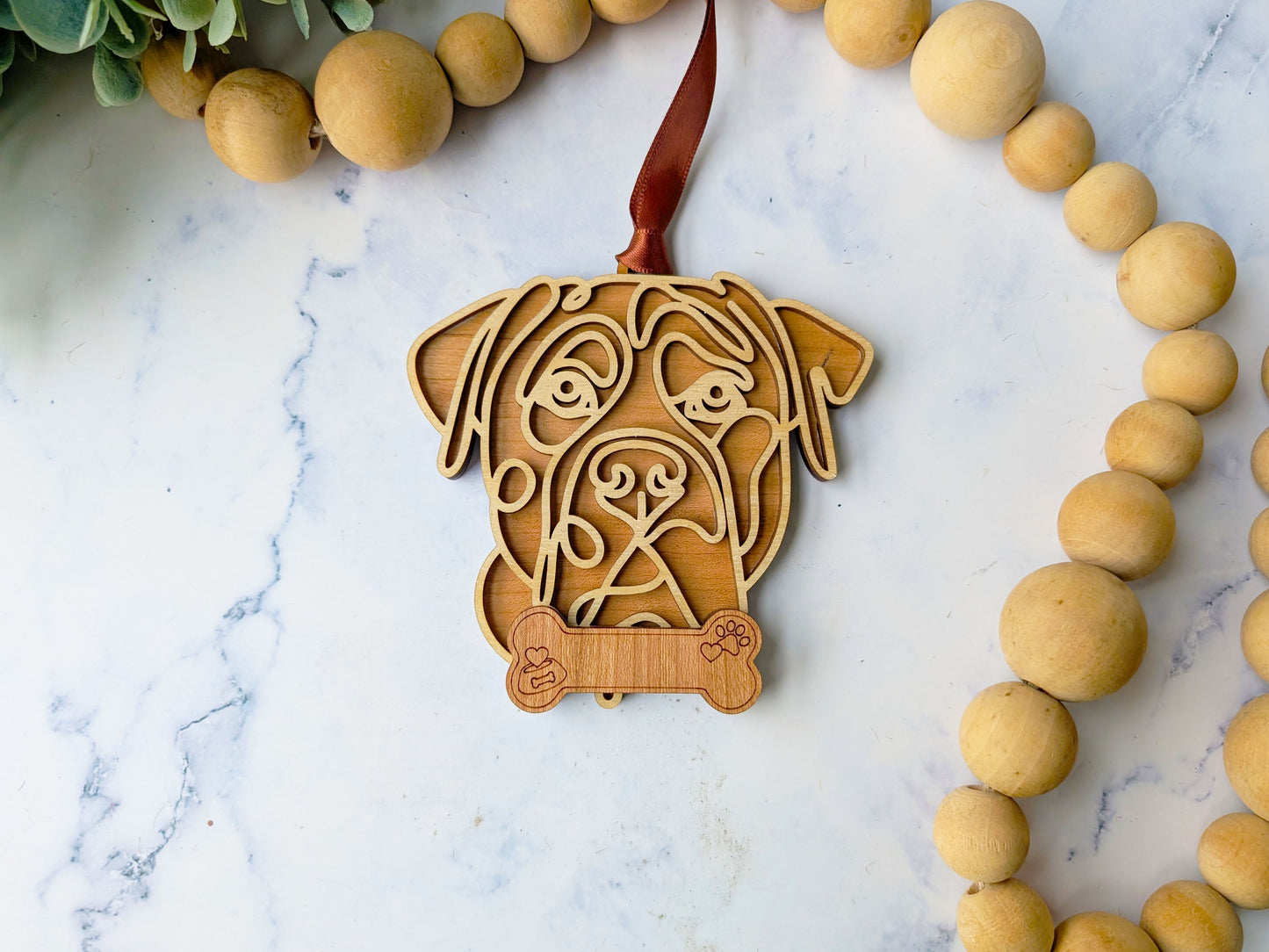 Cane Corso Dog Ornament