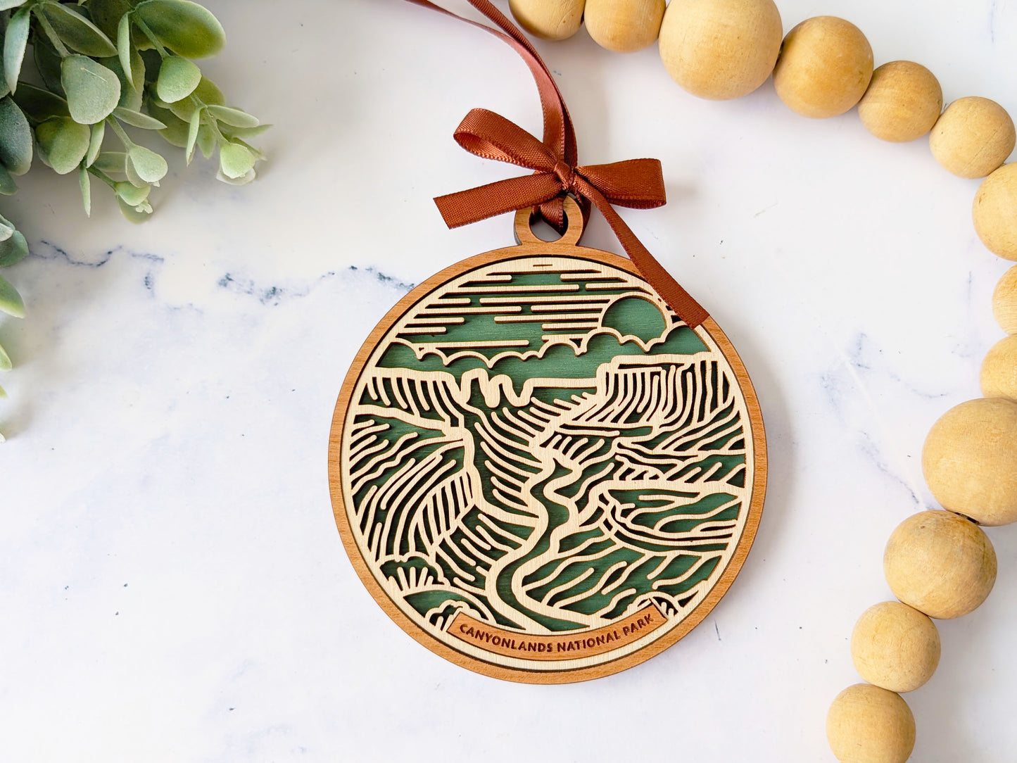 Canyonlands national park ornament, Canyonlands ornament, Canyonlands souvenir, national park gifts, national park ornament, gift for hiker, Christmas gift