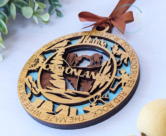 Canyonlands national park ornament