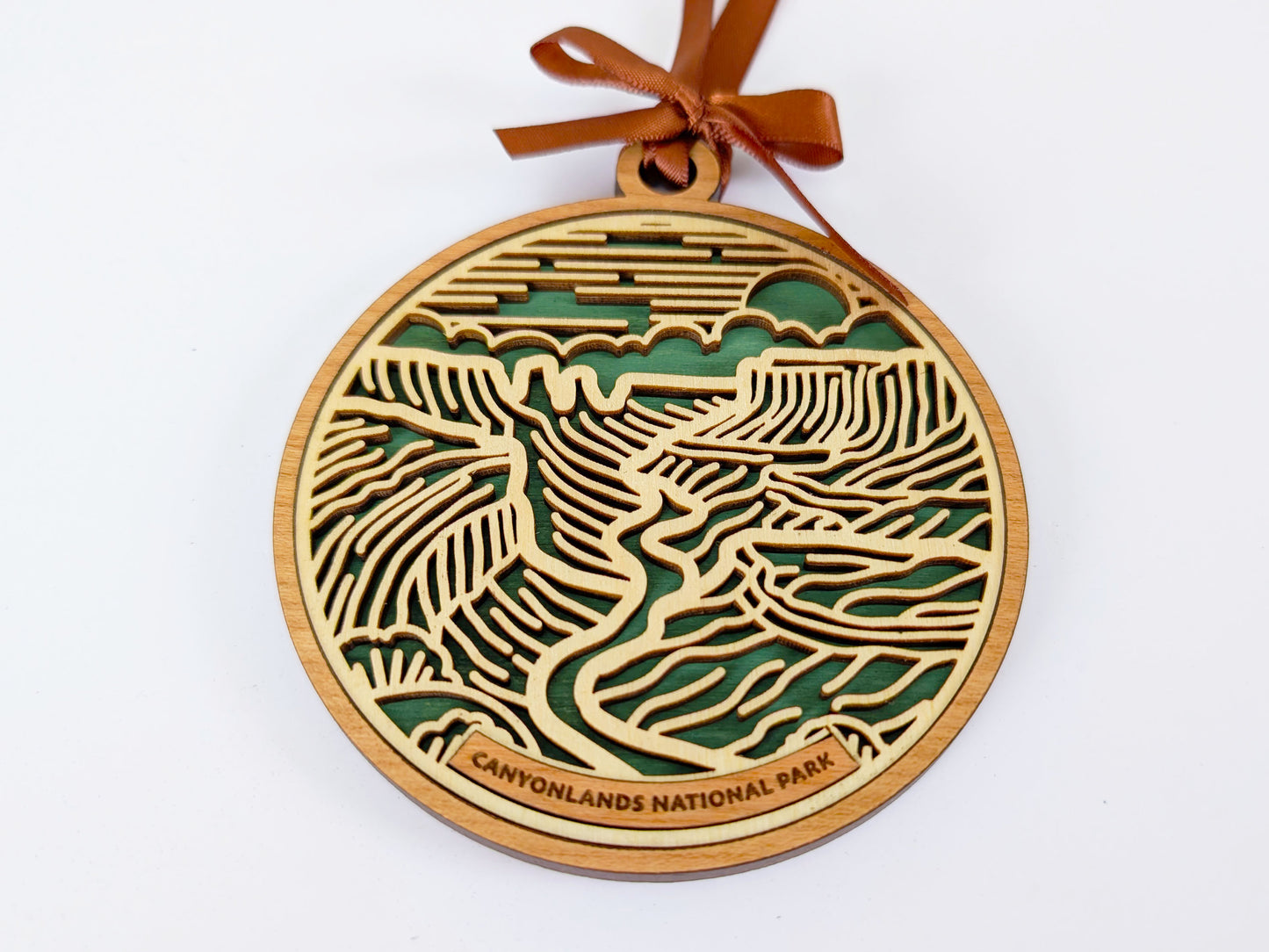 Canyonlands national park ornament, Canyonlands ornament, Canyonlands souvenir, national park gifts, national park ornament, gift for hiker, Christmas gift