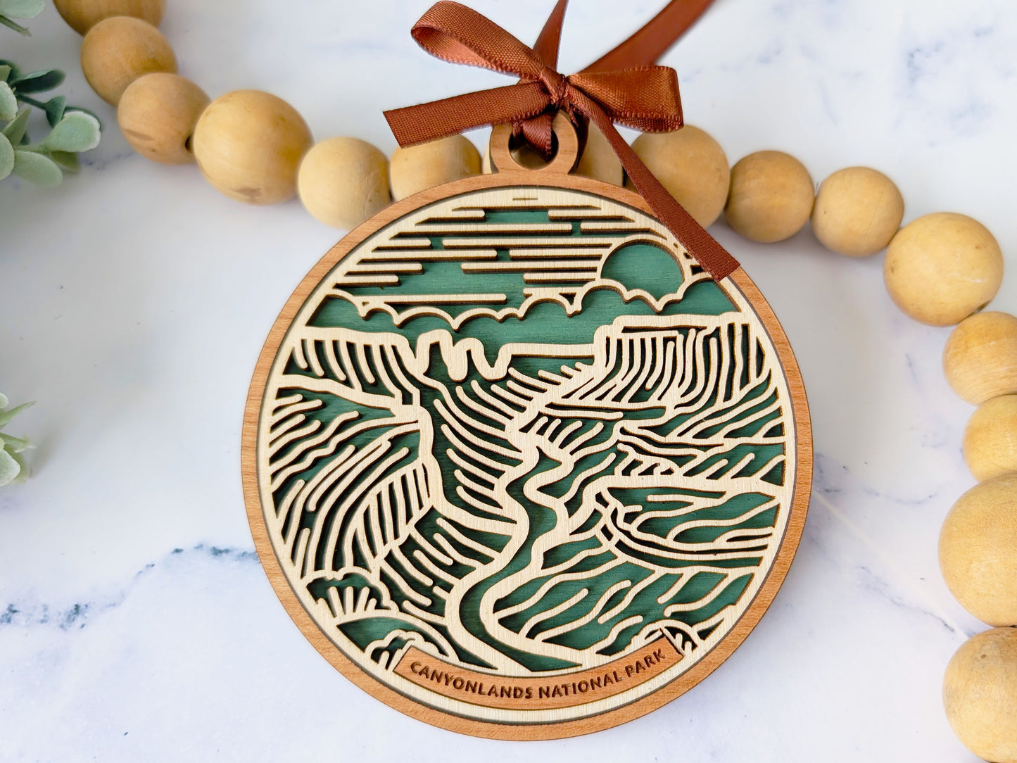 Canyonlands national park ornament, Canyonlands ornament, Canyonlands souvenir, national park gifts, national park ornament, gift for hiker, Christmas gift