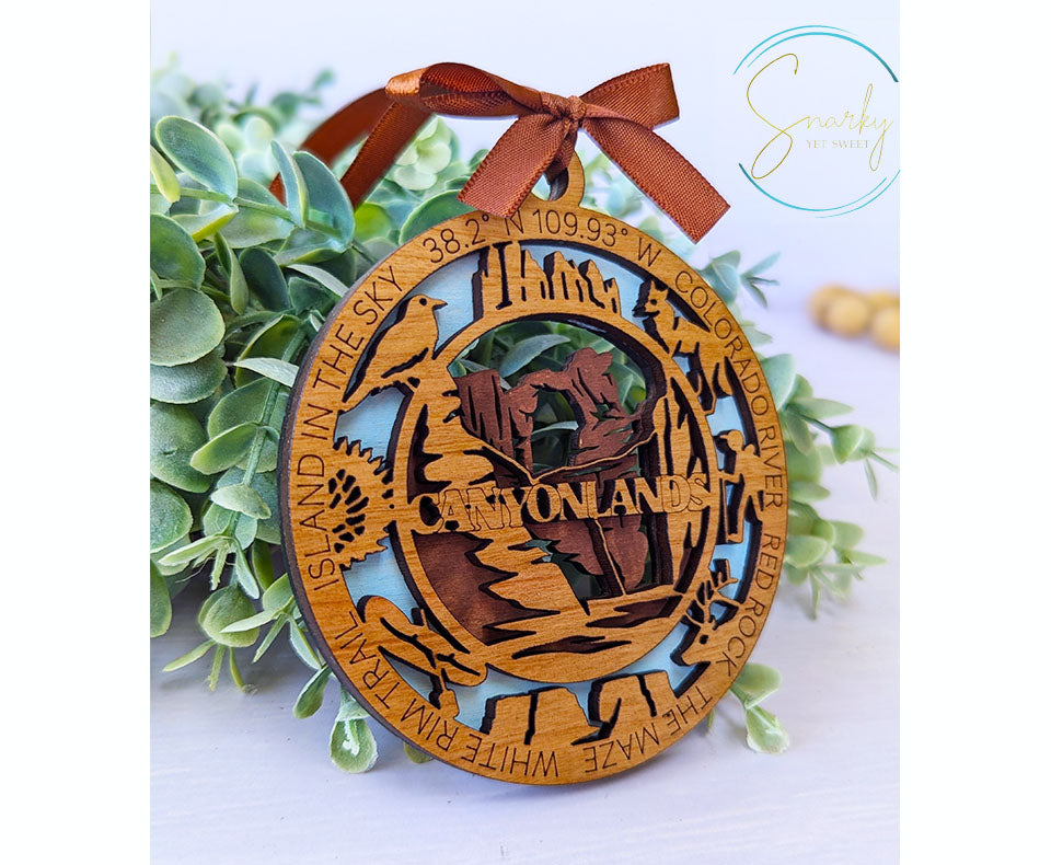 Canyonlands national park ornament