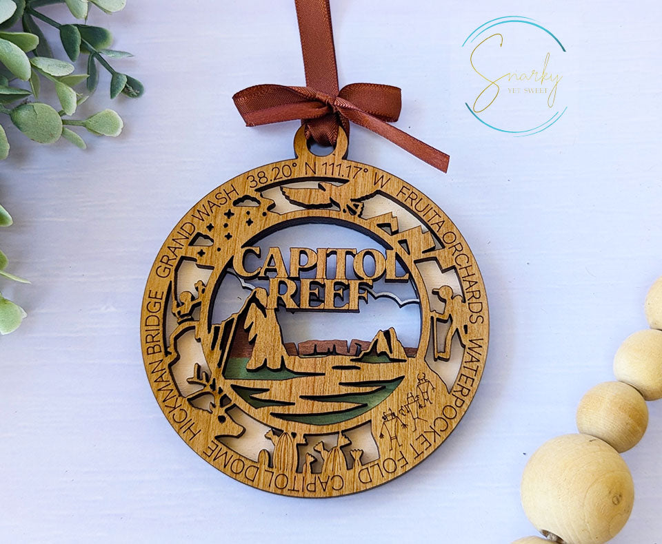 Capitol Reef national park ornament