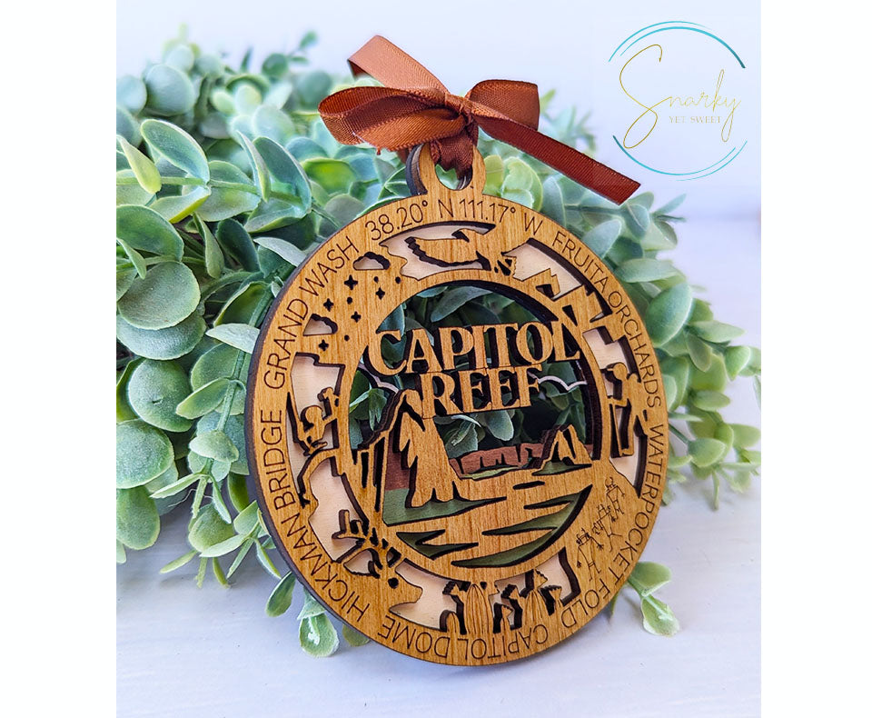 Capitol Reef national park ornament
