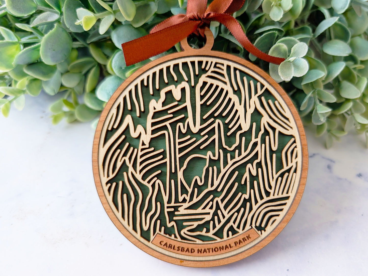 Carlsbad national park ornament, Carlsbad ornament, Carlsbad souvenir, national park gifts, national park ornament, gift for hiker, Christmas gift