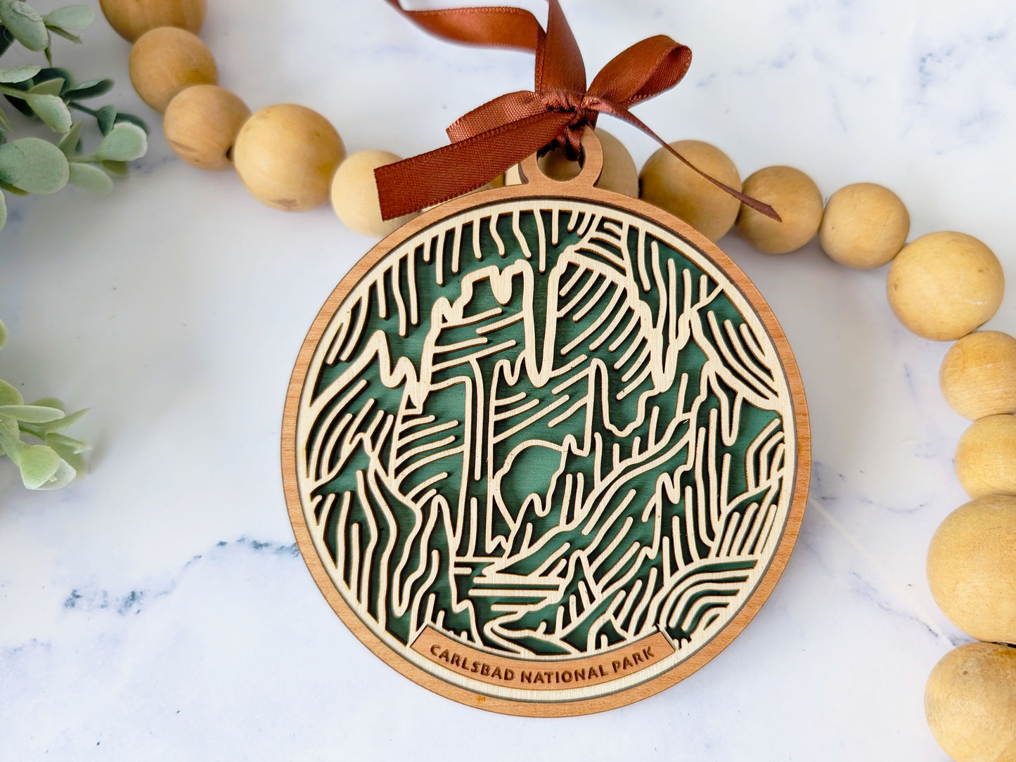 Carlsbad national park ornament, Carlsbad ornament, Carlsbad souvenir, national park gifts, national park ornament, gift for hiker, Christmas gift