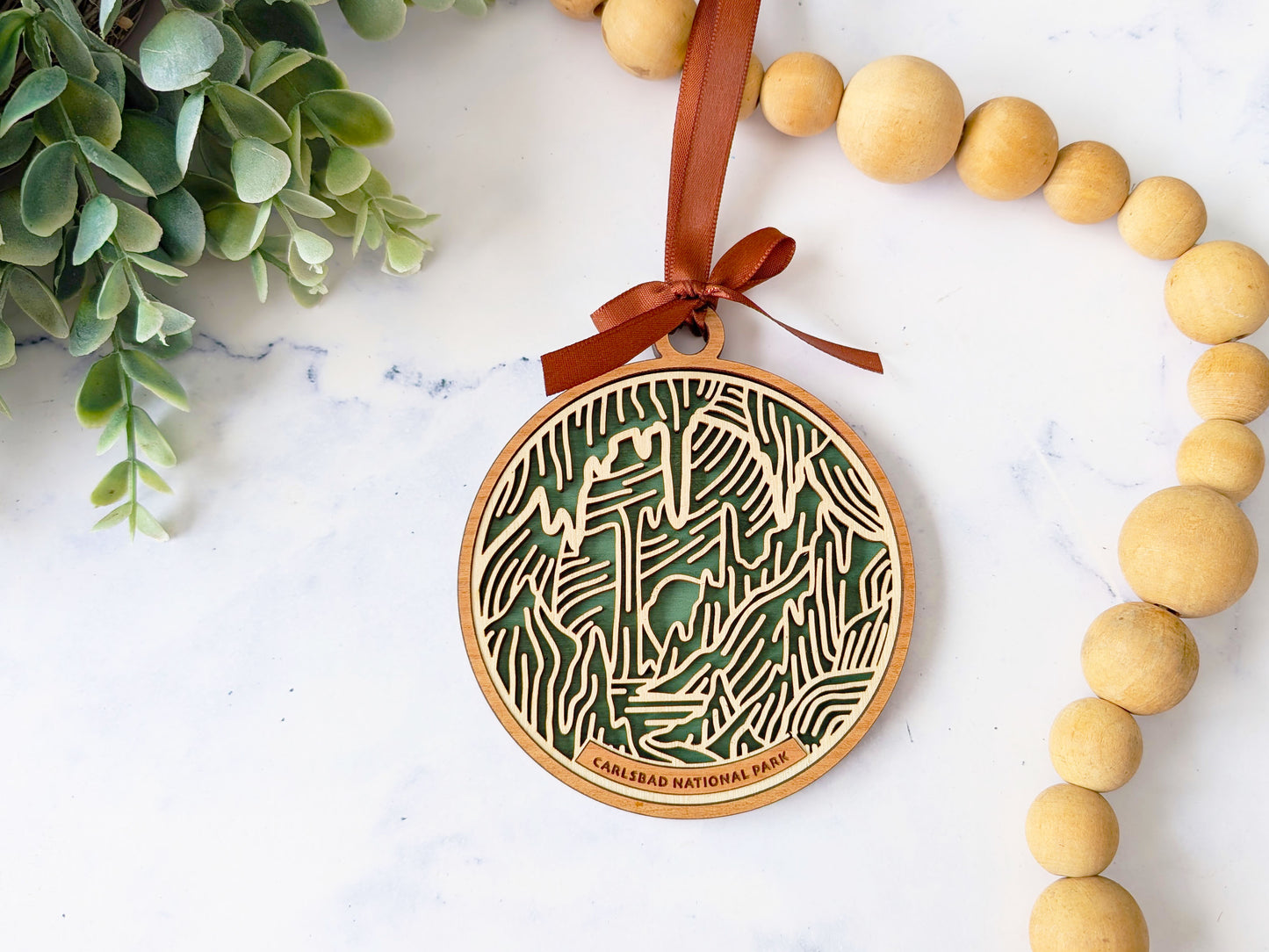 Carlsbad national park ornament, Carlsbad ornament, Carlsbad souvenir, national park gifts, national park ornament, gift for hiker, Christmas gift