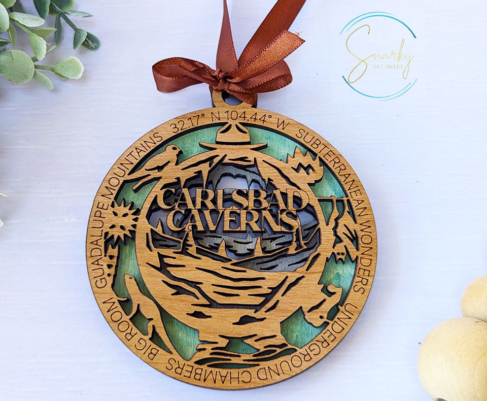 Carlsbad Caverns national park ornament