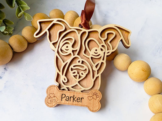 Catahoula Dog Ornament