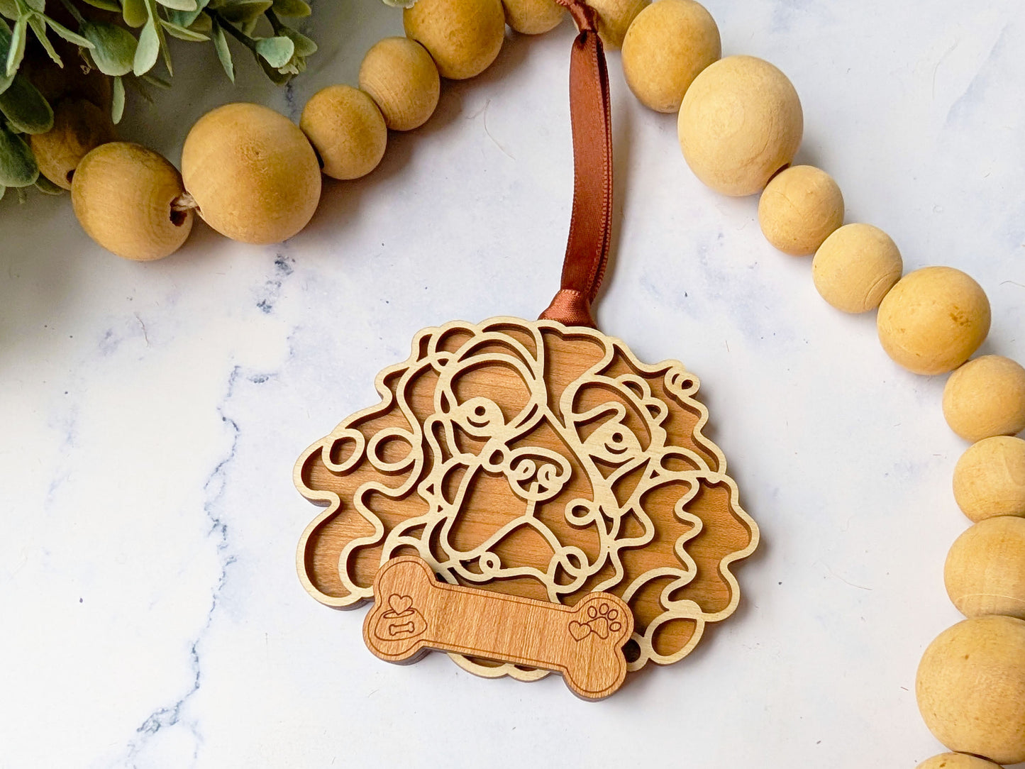 Cavalier King Charles Spaniel Dog Ornament