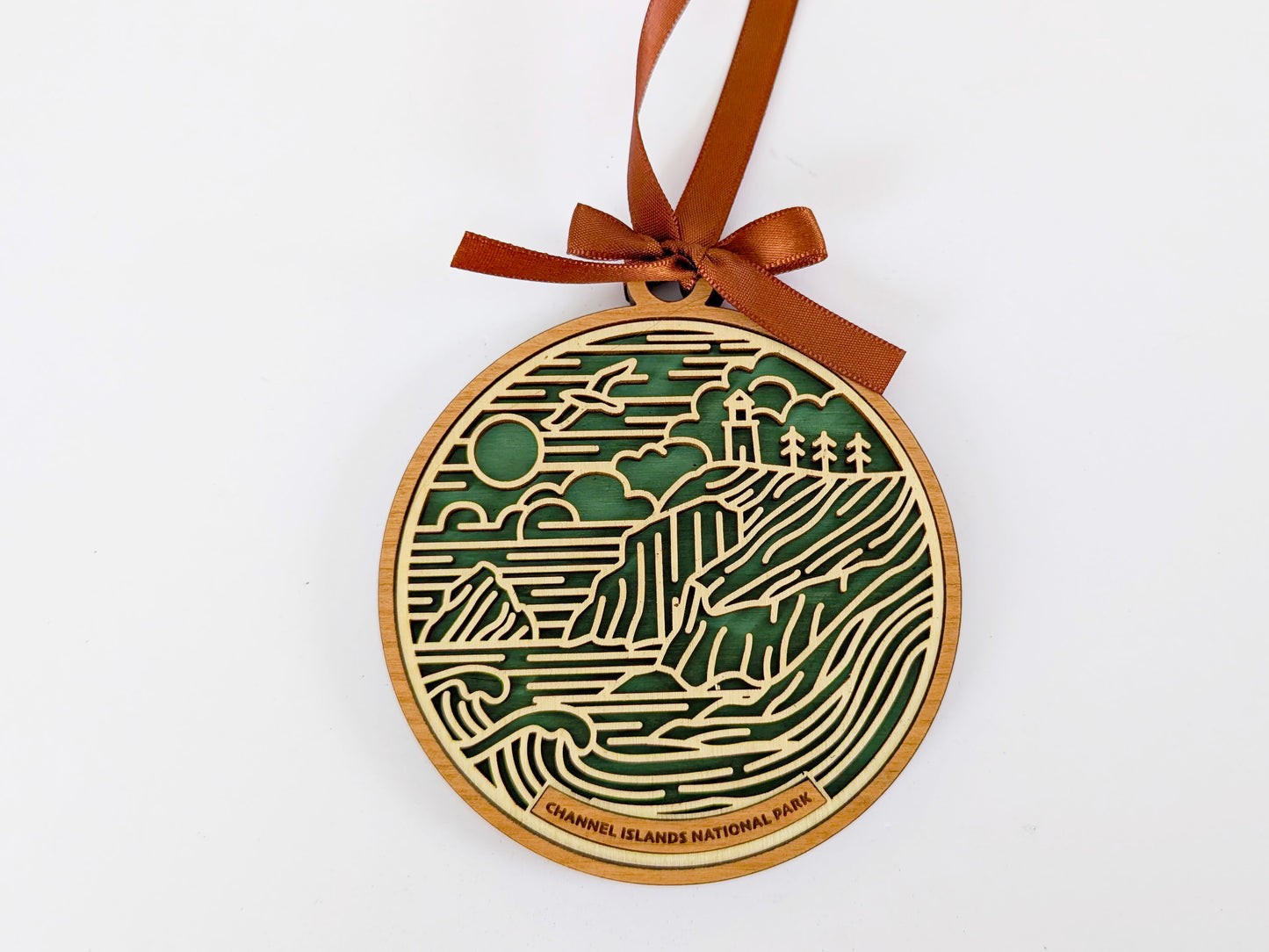 Channel Islands national park ornament, Channel Islands ornament, Channel Islands souvenir, national park gifts, national park ornament, gift for hiker, Christmas gift