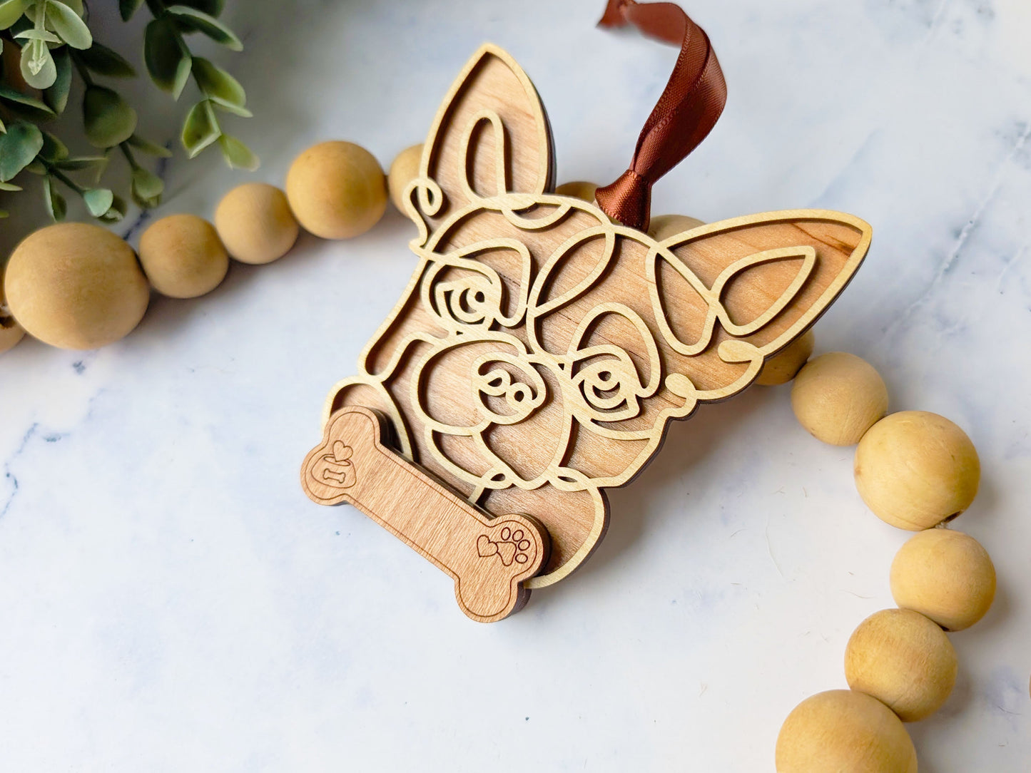 Chihuahua Dog Ornament