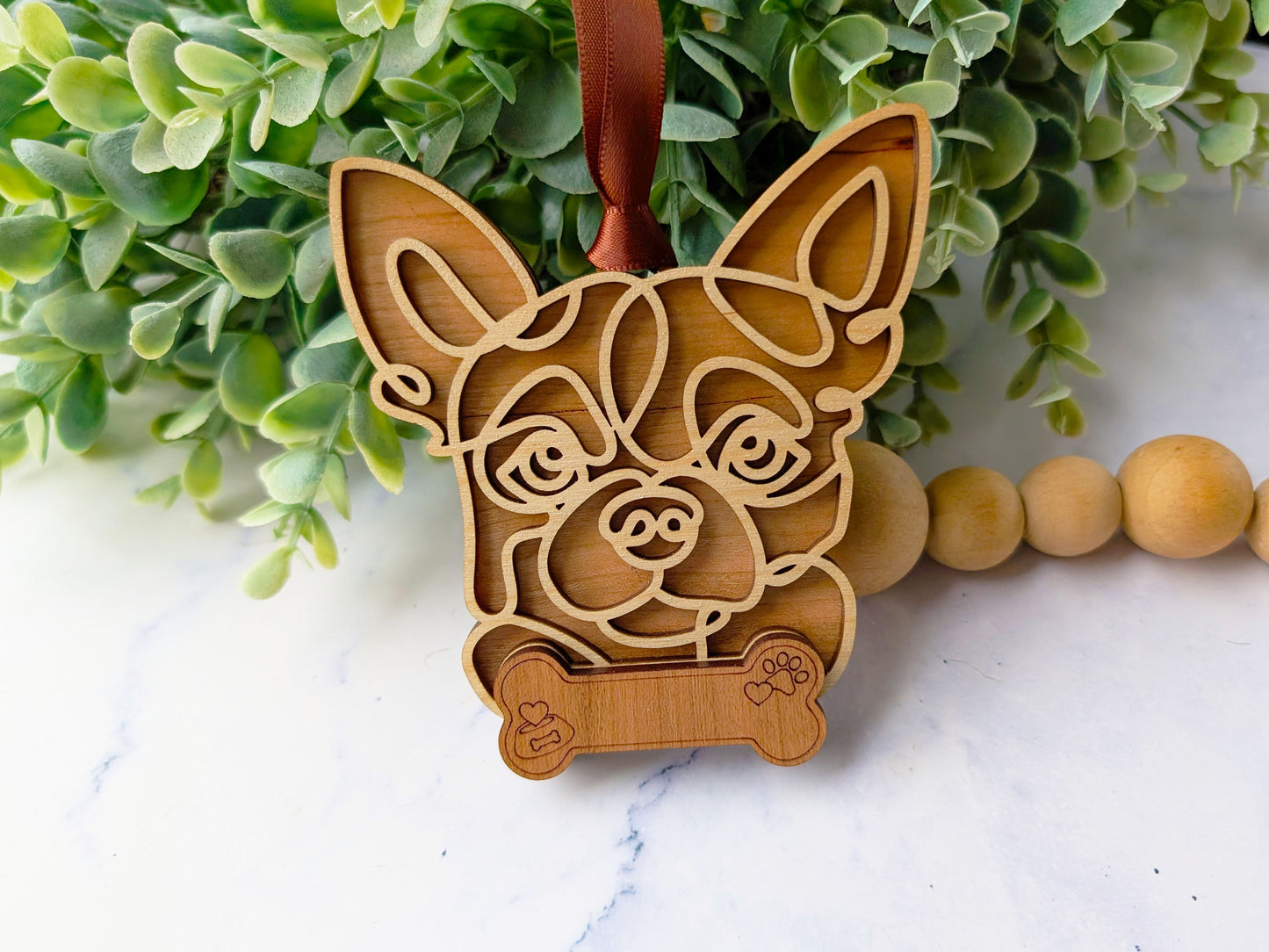 Chihuahua Dog Ornament