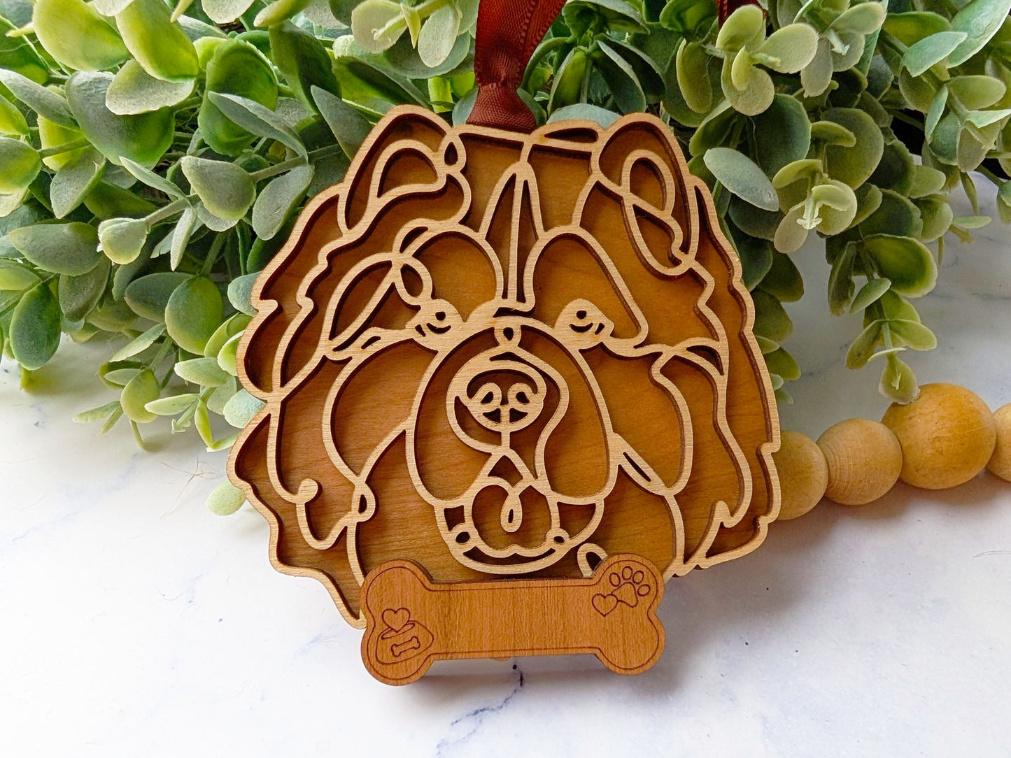 Chow Chow Dog Ornament