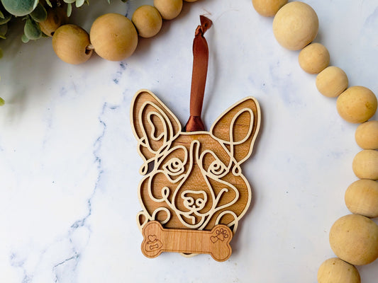 Corgi Dog Ornament