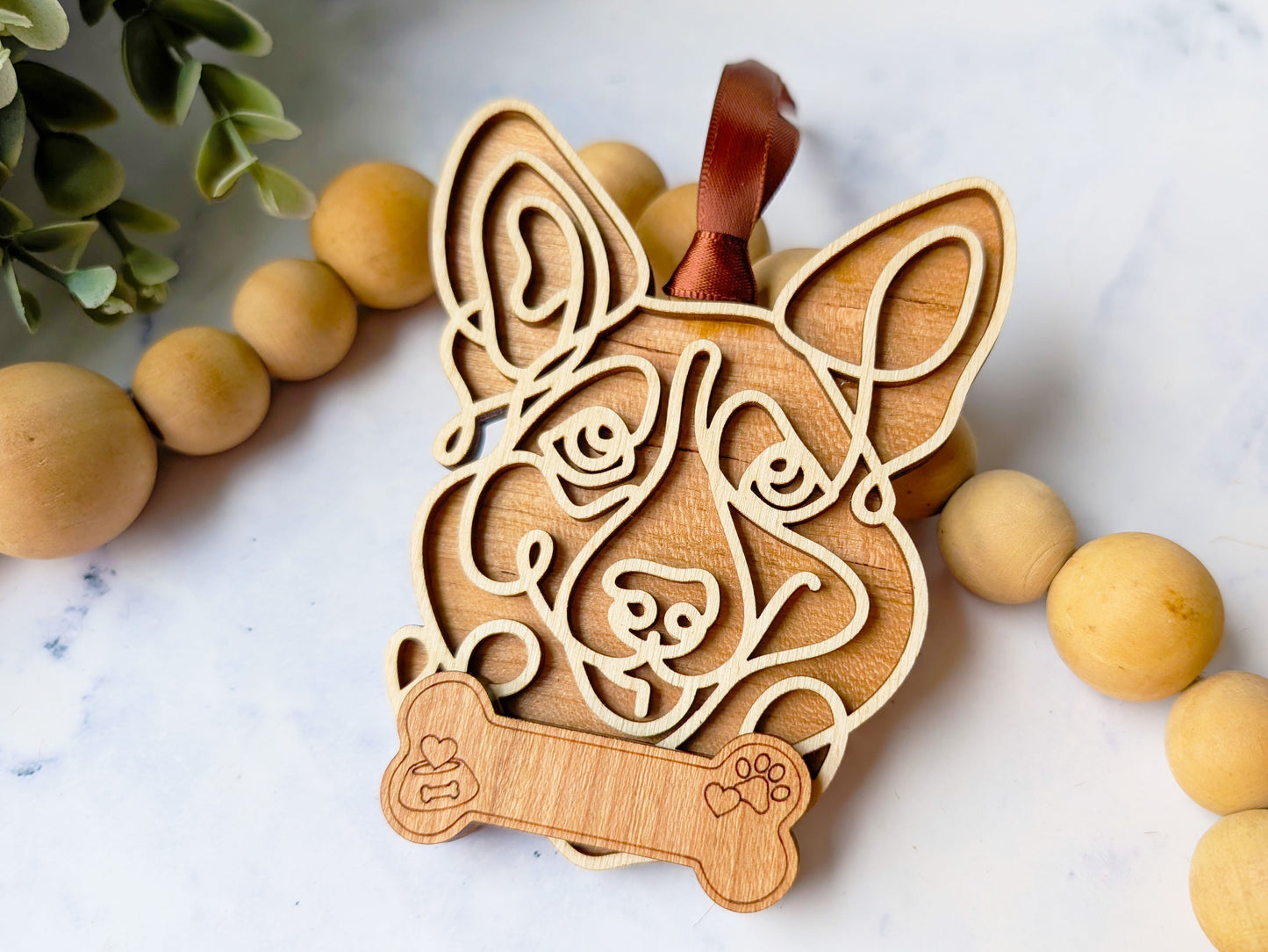 Corgi Dog Ornament
