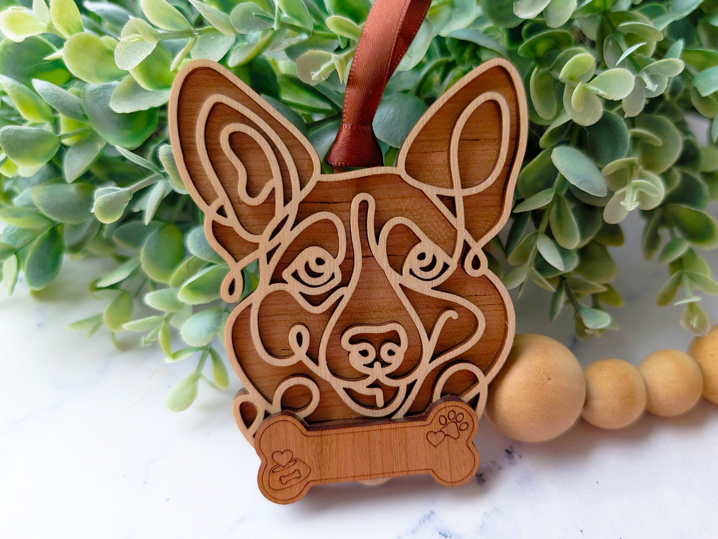 Corgi Dog Ornament
