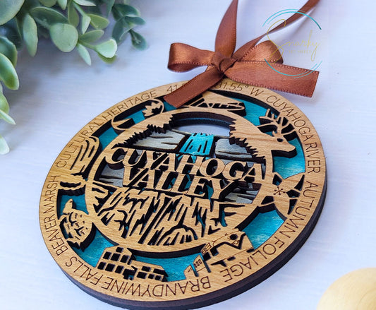 Cuyahoga Valley national park ornament