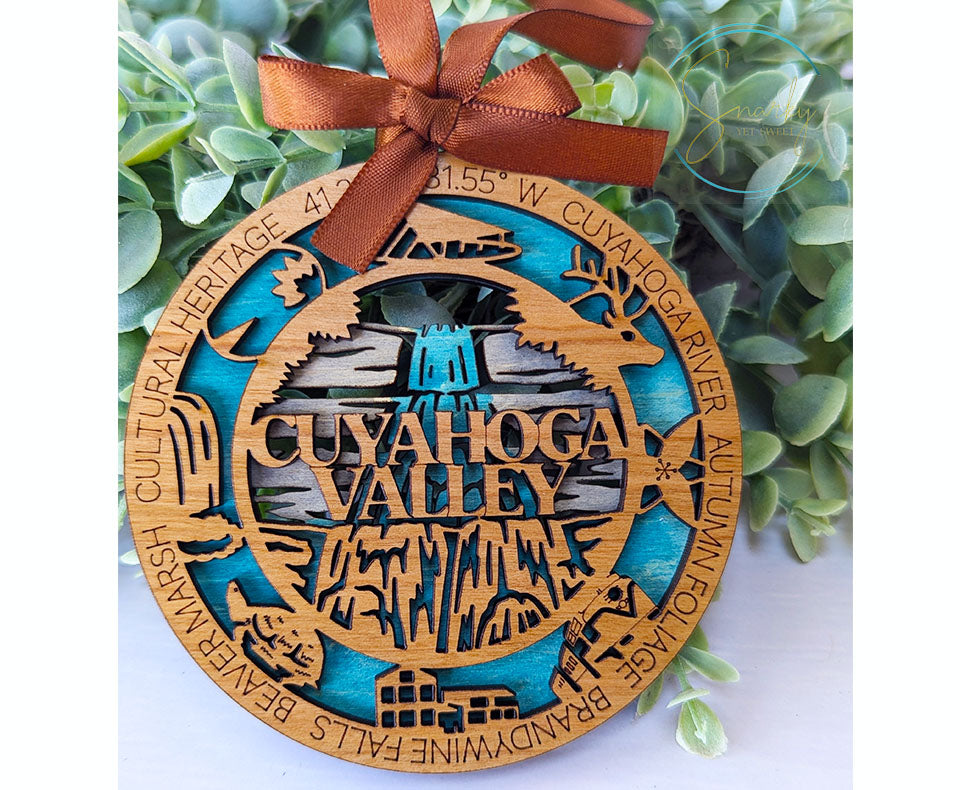 Cuyahoga Valley national park ornament