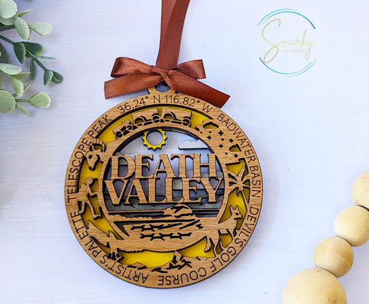 Death Valley national park ornament
