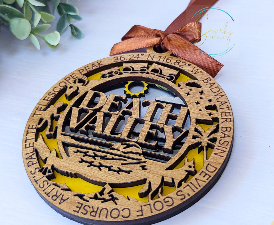 Death Valley national park ornament