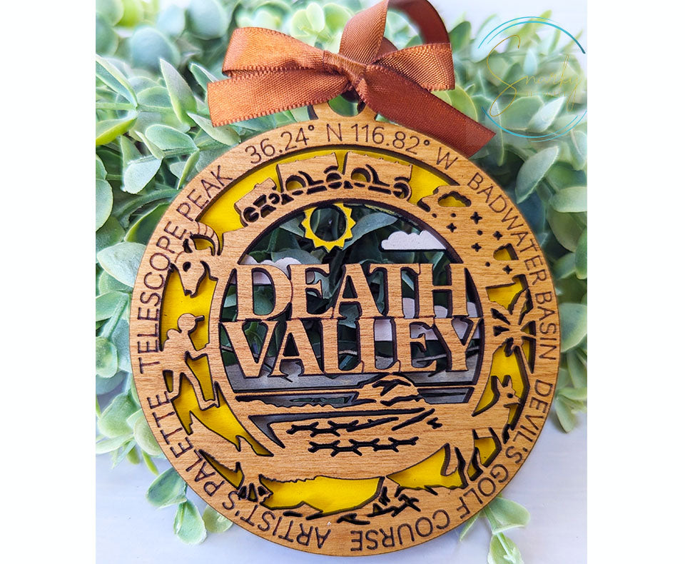 Death Valley national park ornament
