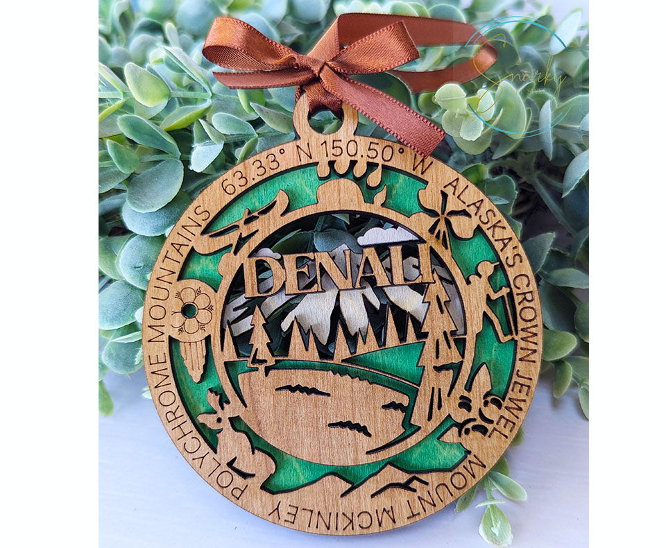 Denali national park ornament
