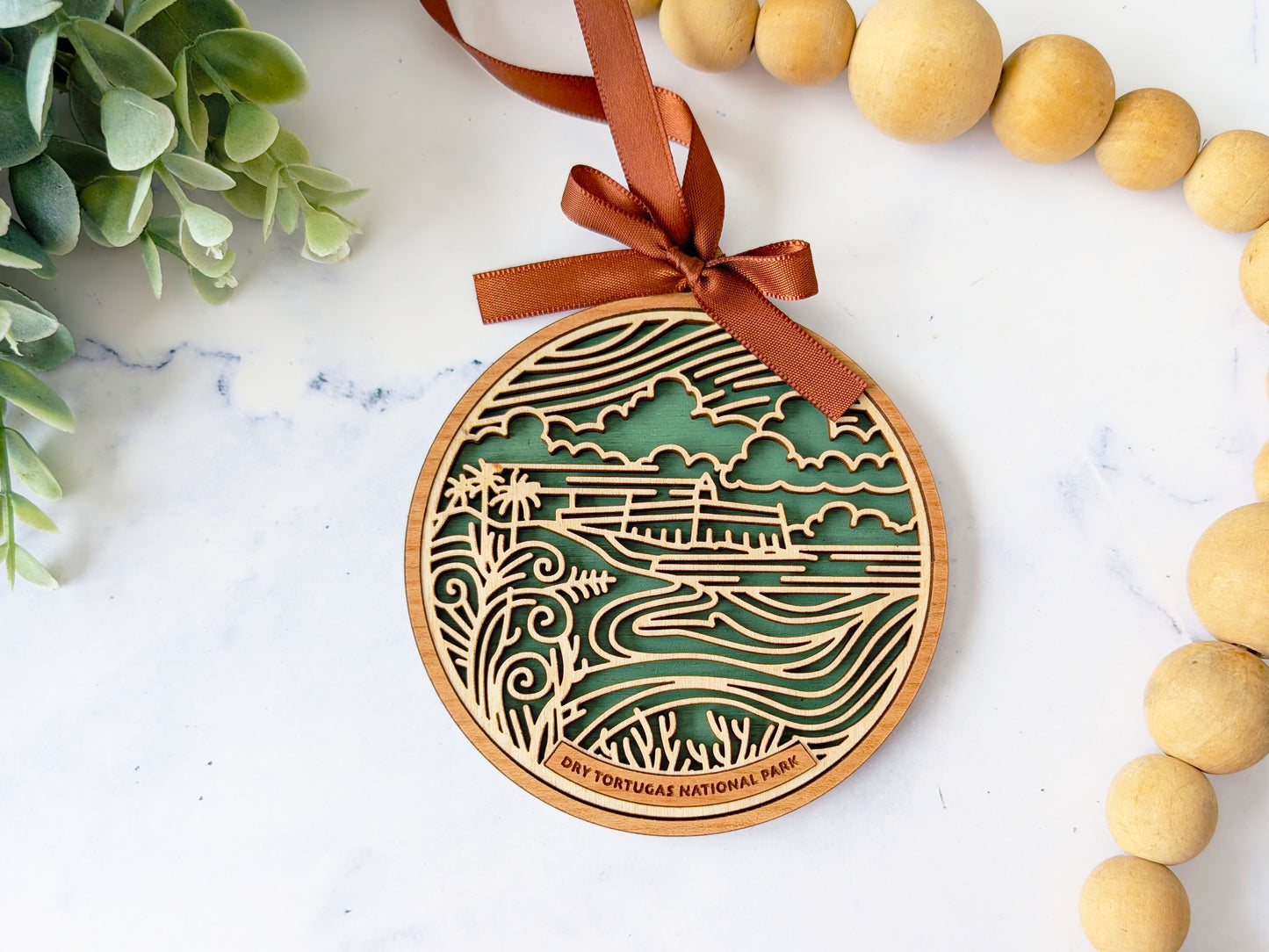 Dry Tortugas national park ornament, Dry Tortugas ornament, Dry Tortugas souvenir, national park gifts, national park ornament, gift for hiker, Christmas gift