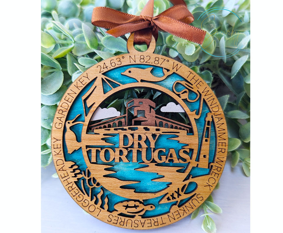 Dry Tortugas national park ornament