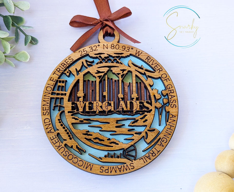 Everglades national park ornament