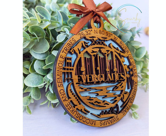 Everglades national park ornament