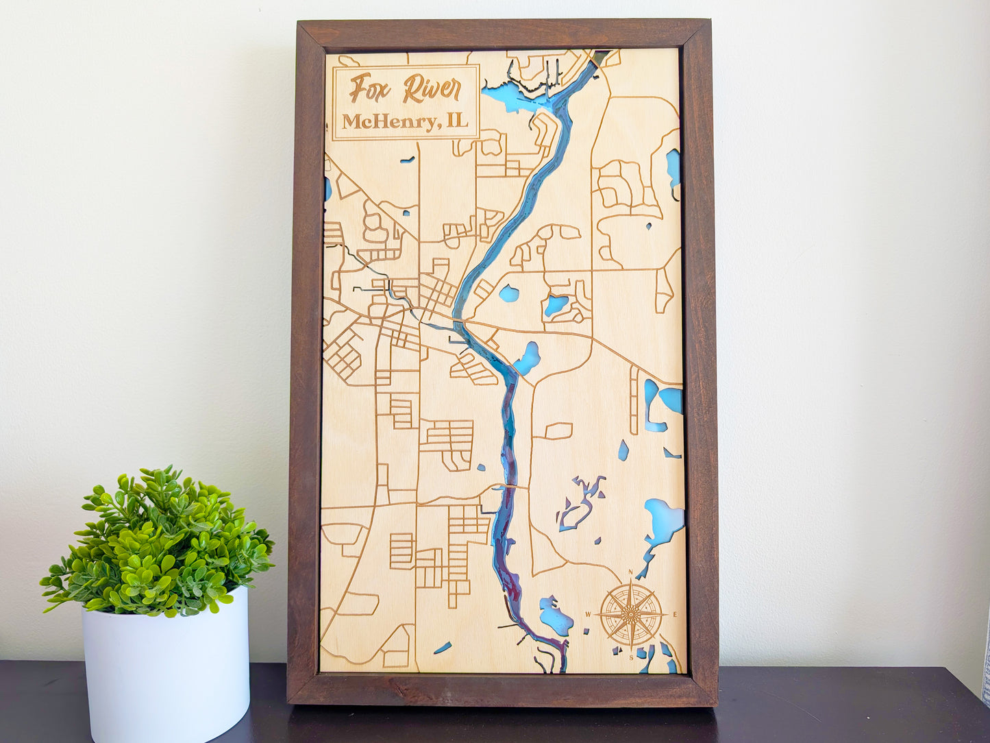Fox River Depth Map