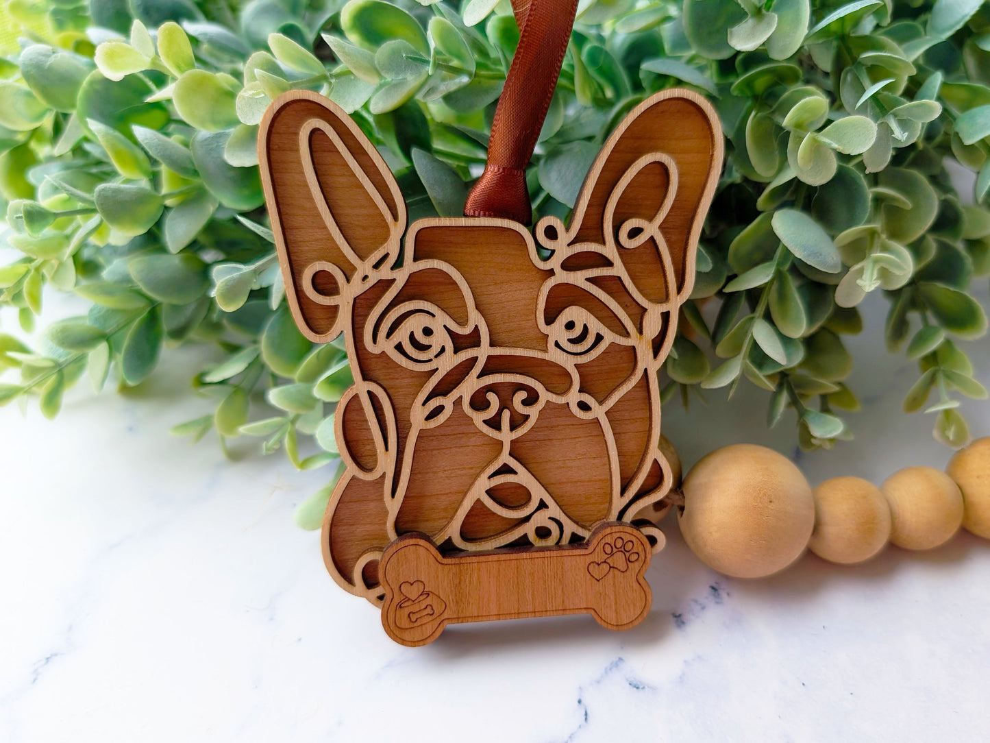 French Bulldog Dog Ornament