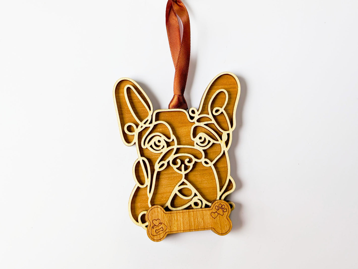 French Bulldog Dog Ornament