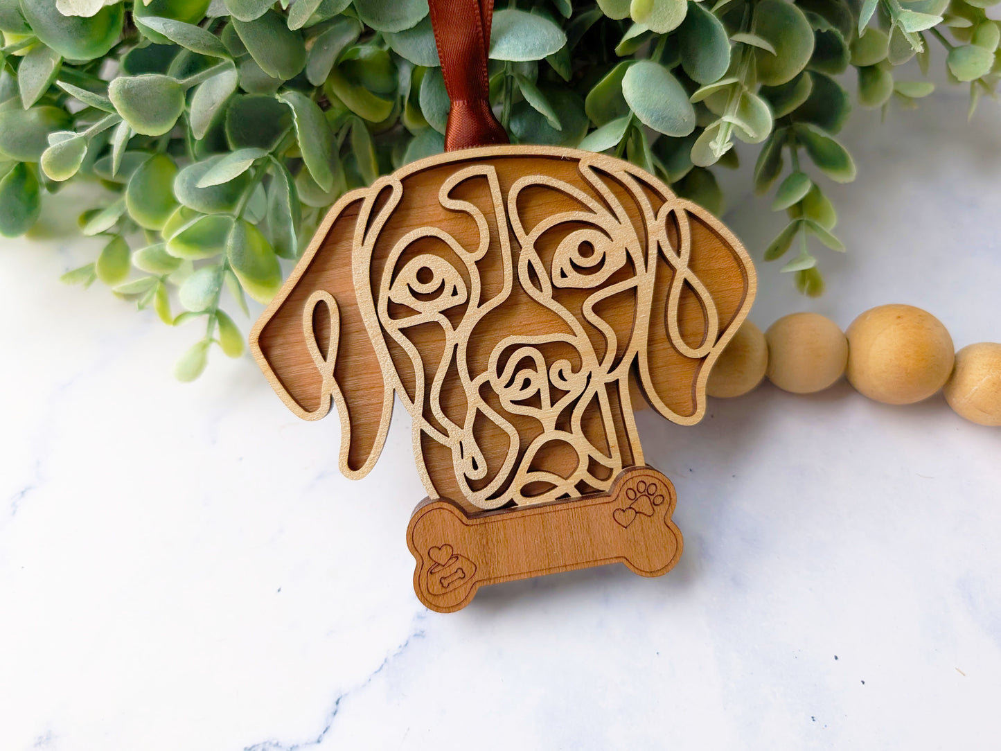 German Shorthaired Pointer Dog Ornament