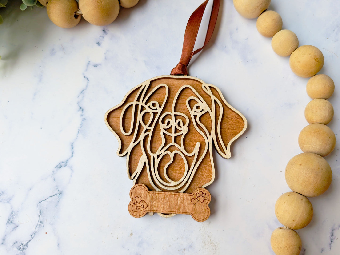 Golden Retriever Dog Ornament