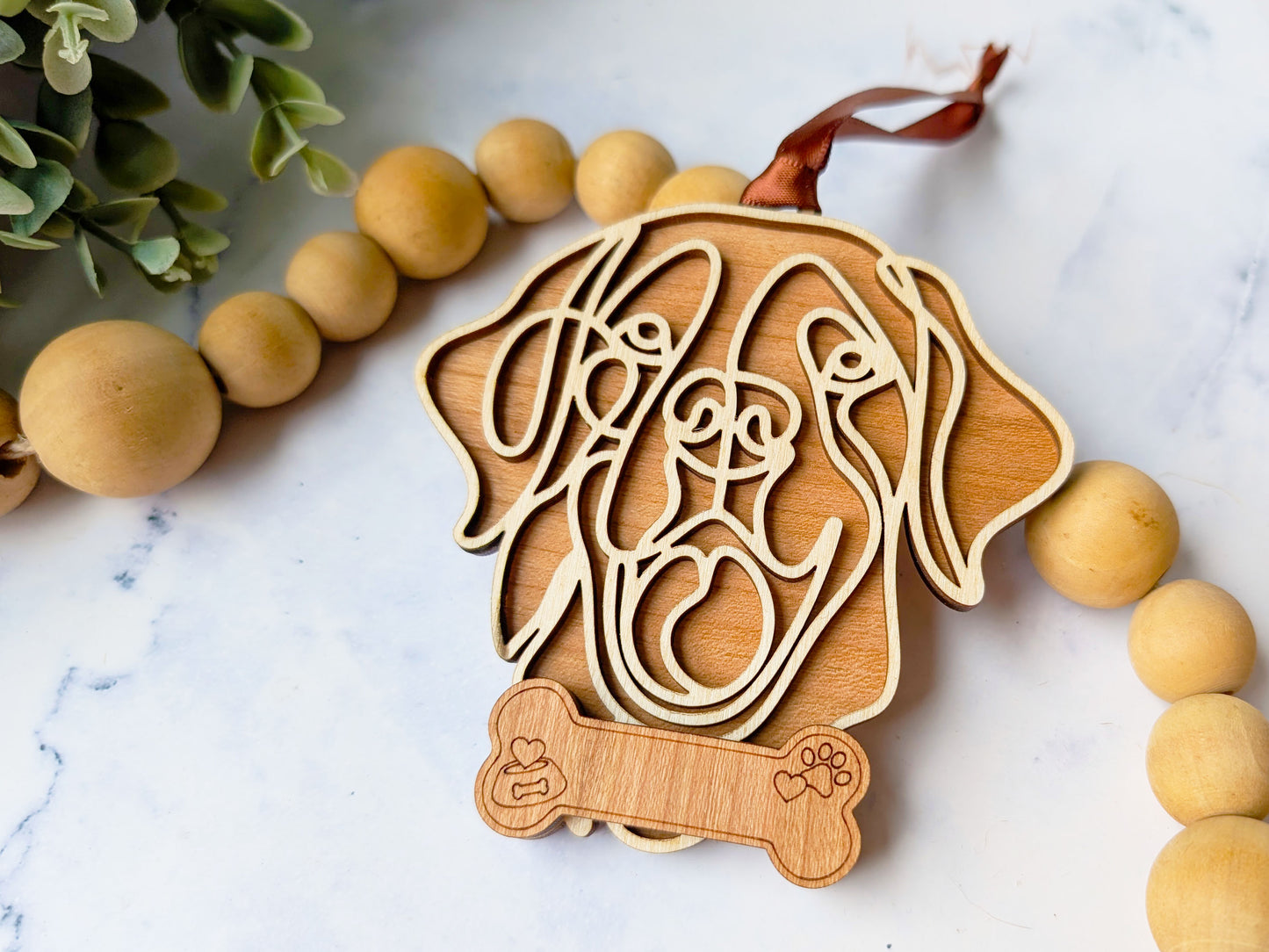 Golden Retriever Dog Ornament