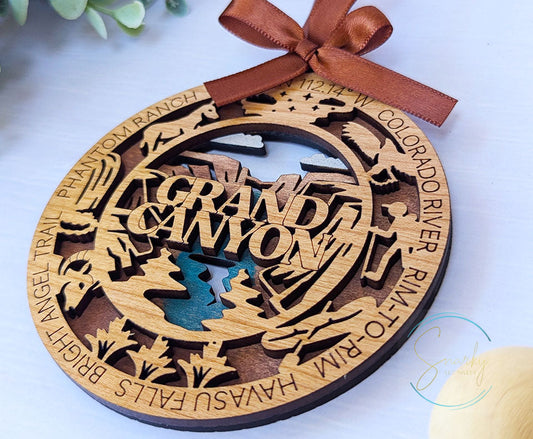 Grand Canyon national park ornament