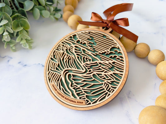 Grand Canyon national park ornament, Grand Canyon ornament, Grand Canyon souvenir, national park gifts, national park ornament, gift for hiker, Christmas gift