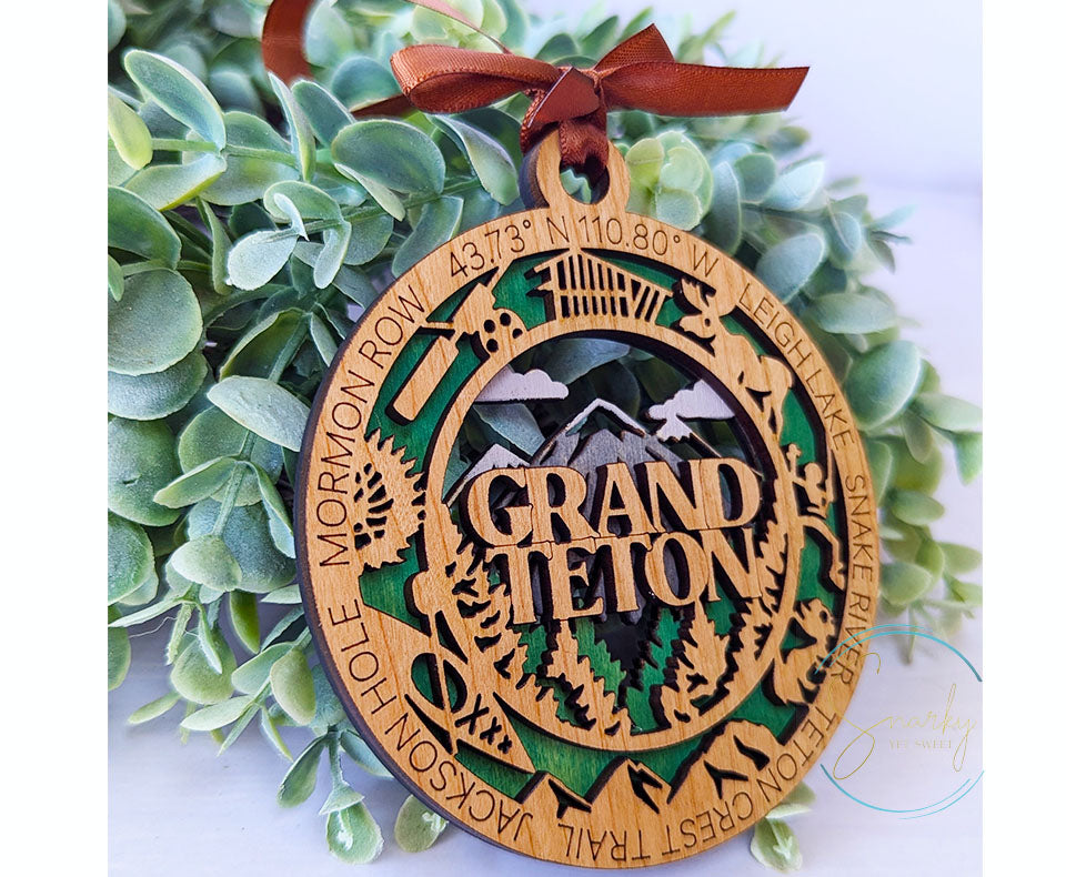 Grand Teton national park ornament