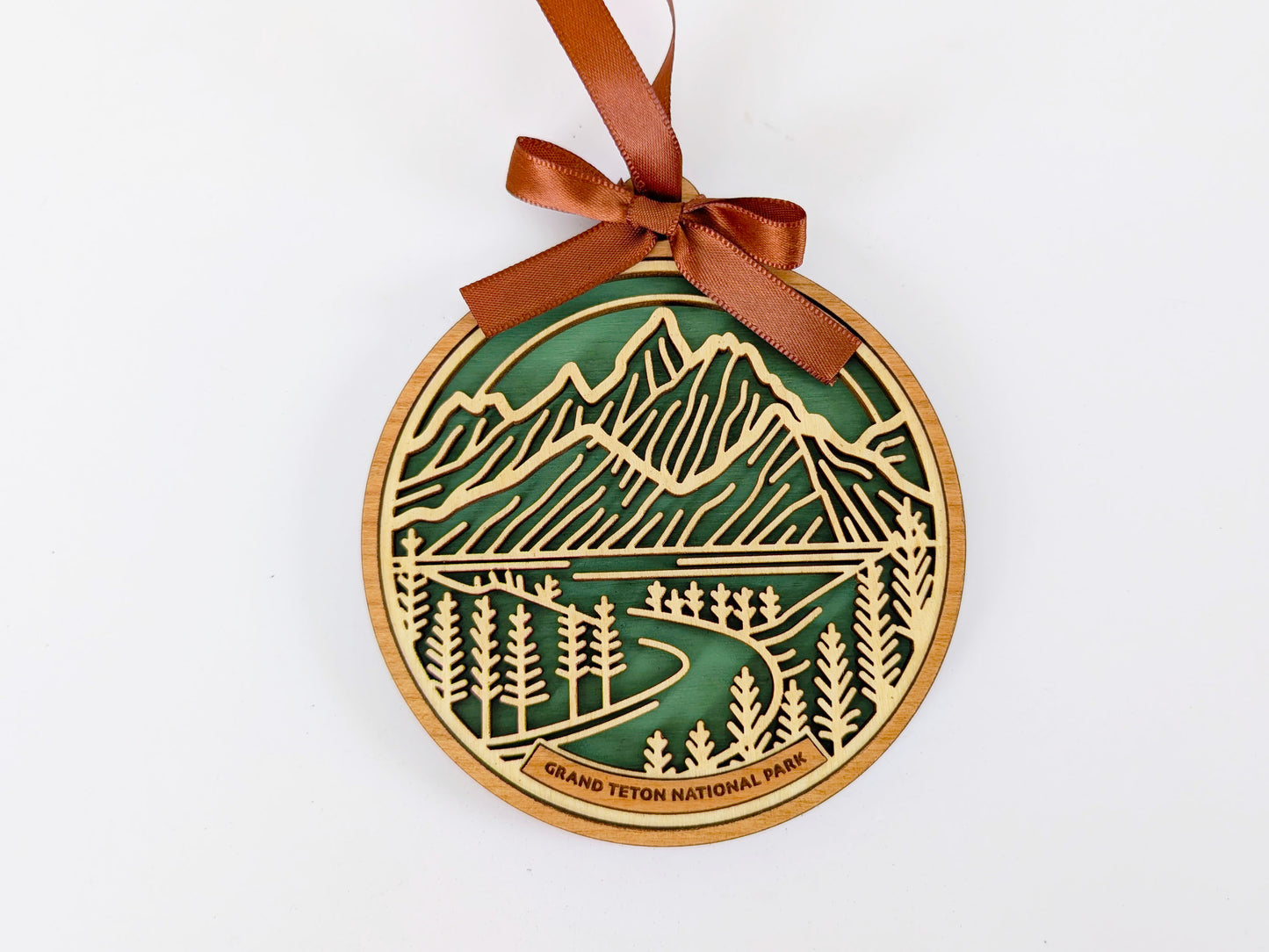 Grand Teton national park ornament, Grand Teton ornament, Grand Teton souvenir, national park gifts, national park ornament, gift for hiker, Christmas gift