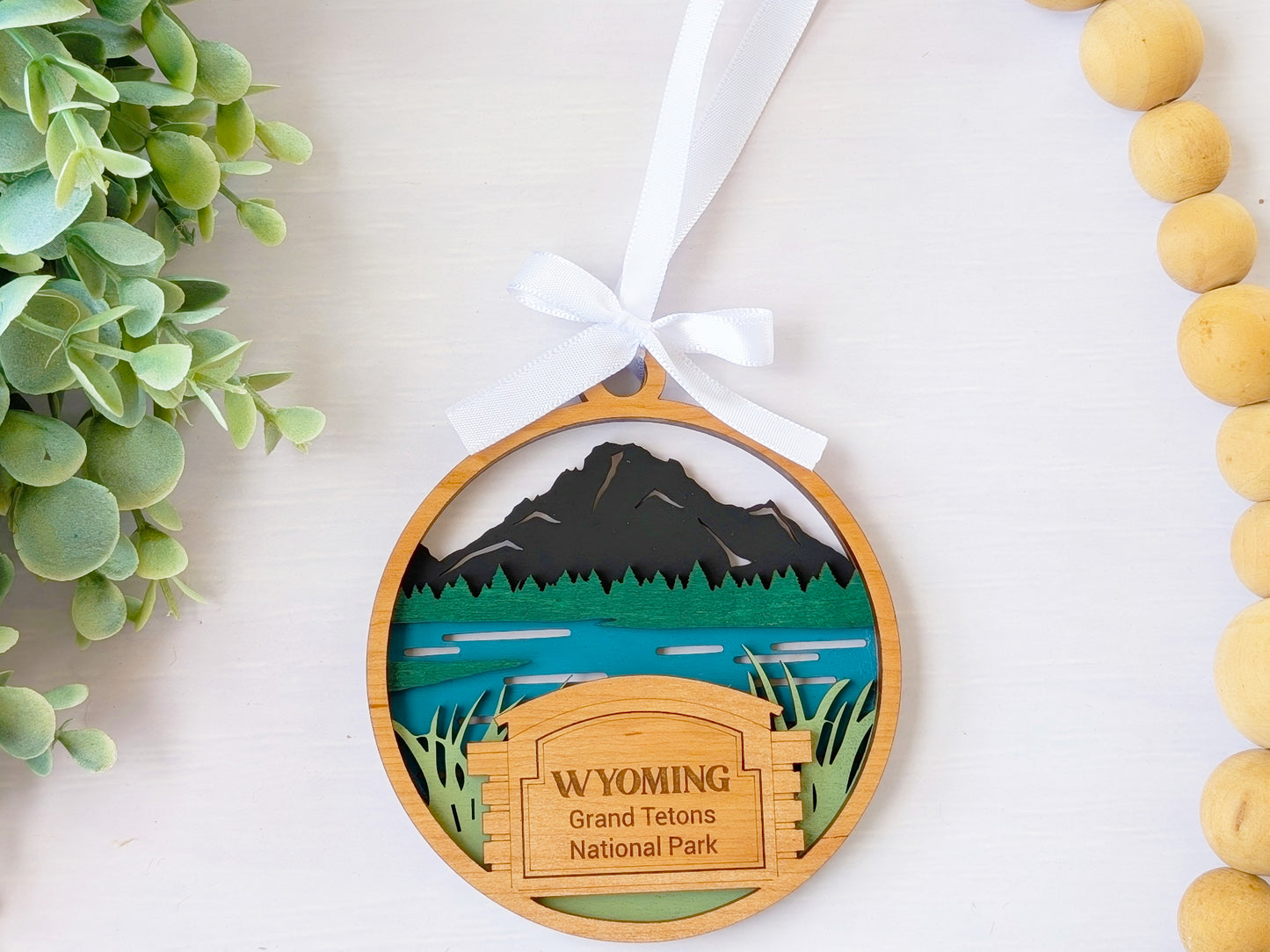 Wyoming Grand Tetons Ornament