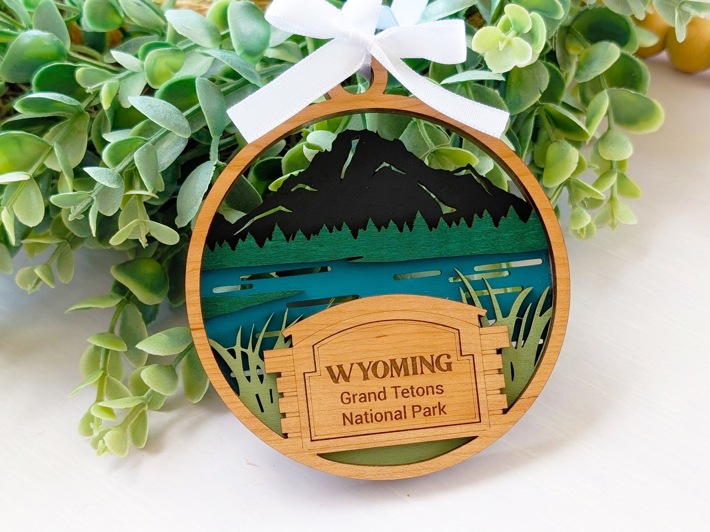 Wyoming Grand Tetons Ornament